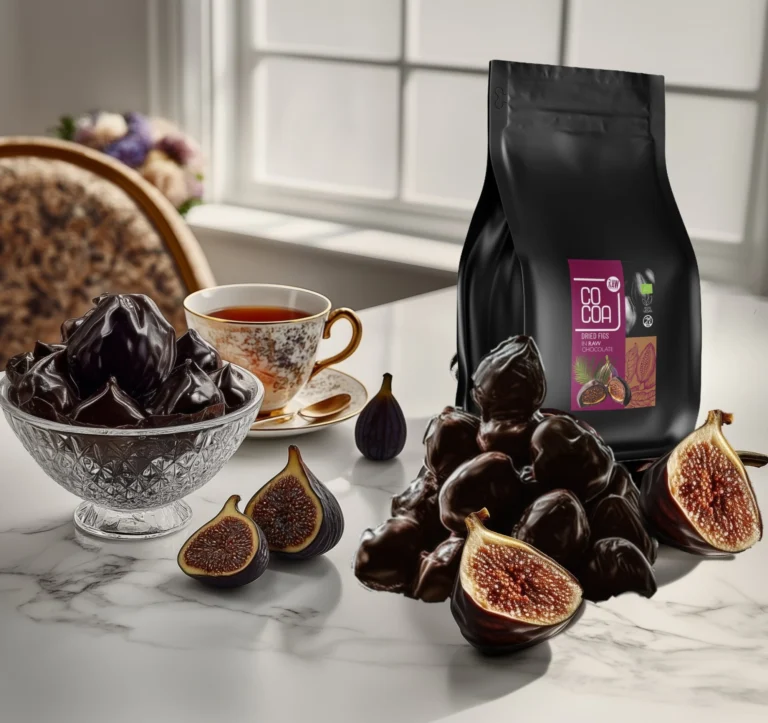 Całe figi w ciemnej czekoladzie 65%