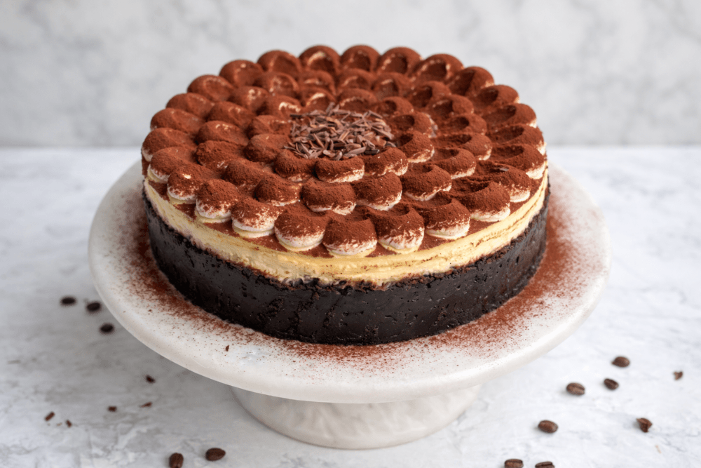 Sernik tiramisu