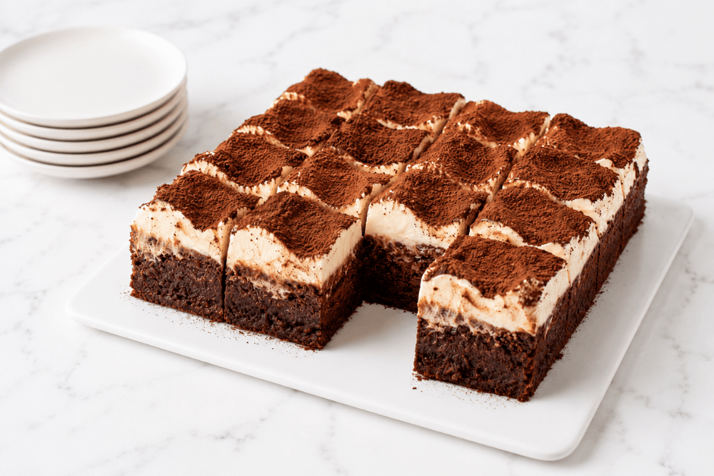 brownie tiramisu