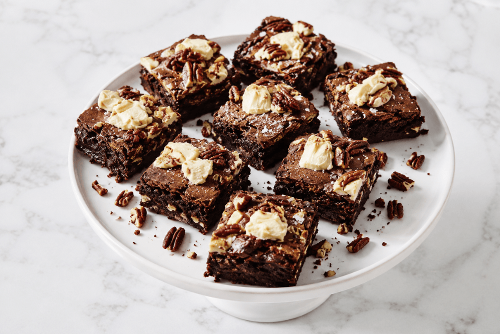 brownie z białej czekolady