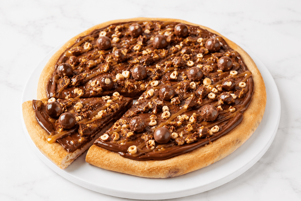 pizza czekoladowa