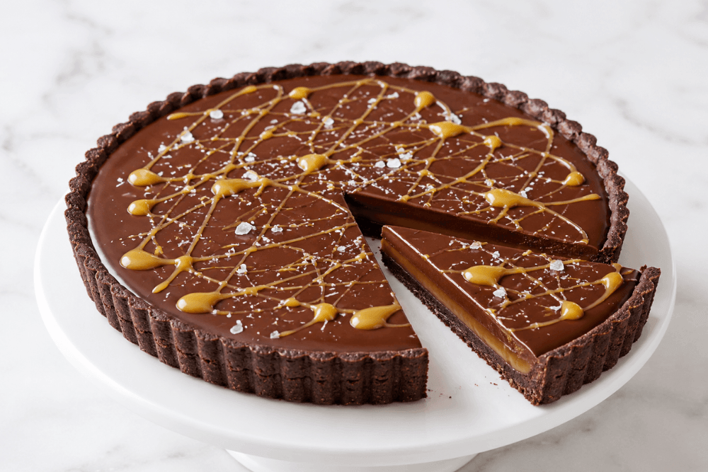 tarta czekoladowa z syropem klonowym