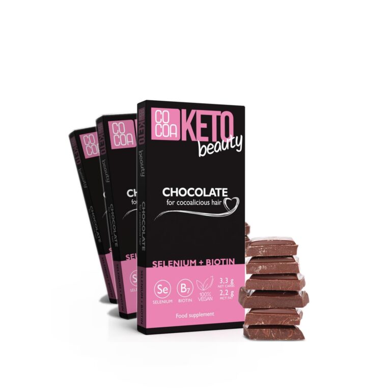 Keto czekolada na włosy x3 (3x40g)