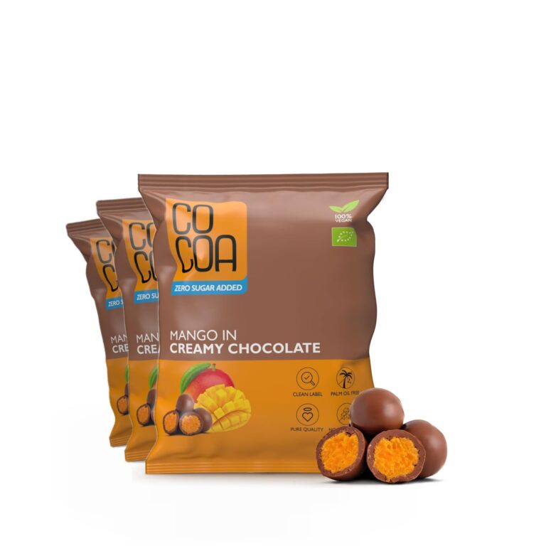 Mango w czekoladzie creamy 0% added sugar x3 (3x70g)