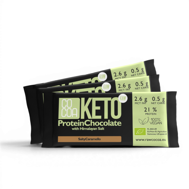 Czekolada proteinowa keto Salty Caramello x3 (3x40g)