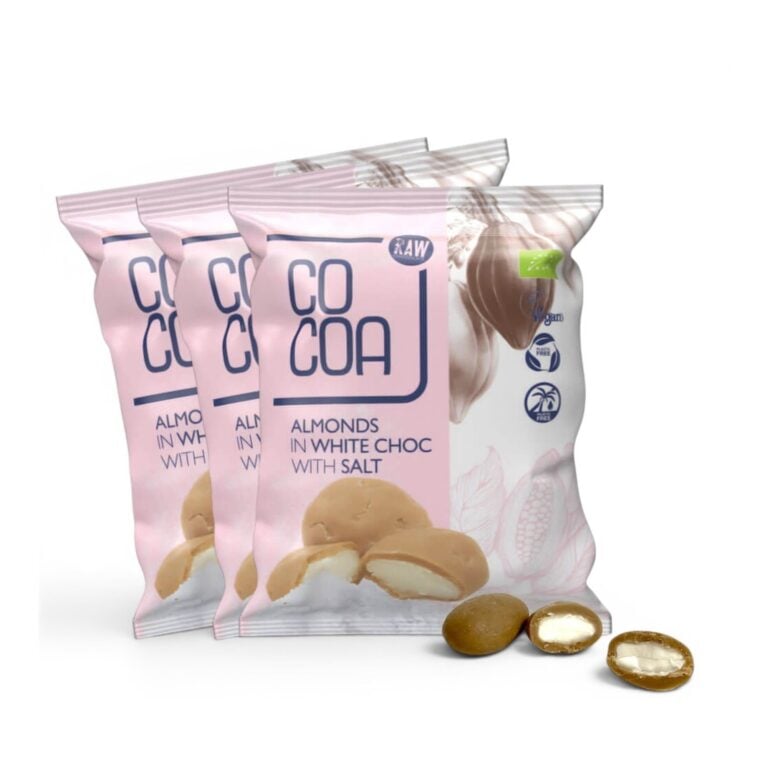 Migdały w białej czekoladzie z solą x3 (3x70g)