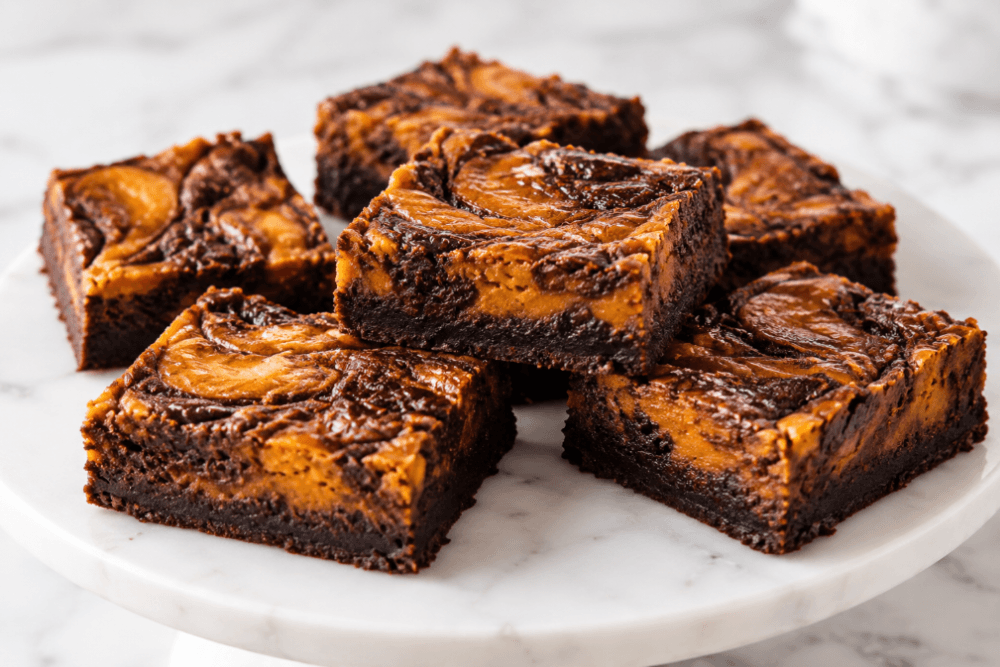 brownie dyniowe