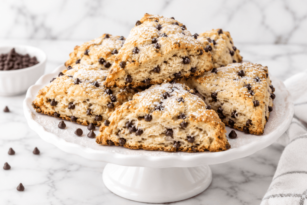 Scones przepis z czekoladą